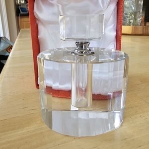 Oleg Cassini Crystal Perfume Bottle